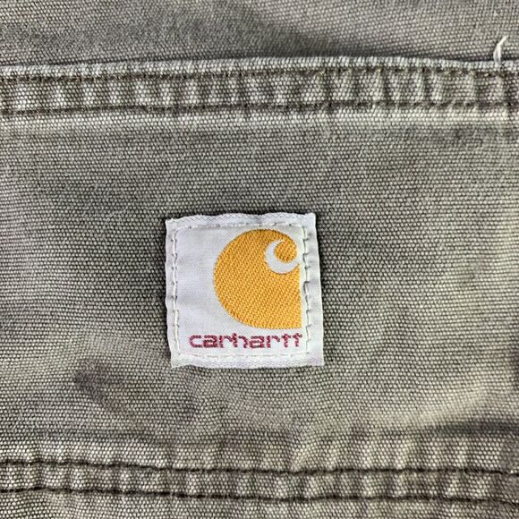 Carhartt Pants Mens 36x32 Brown Relaxed Fix Rugged Flex Distressed Workwear - Picture 12 of 15